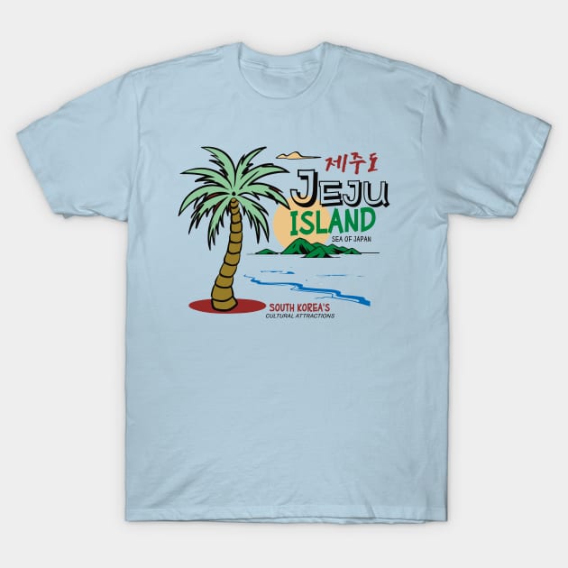 Jeju Island South Korea T-Shirt by Alexander Luminova